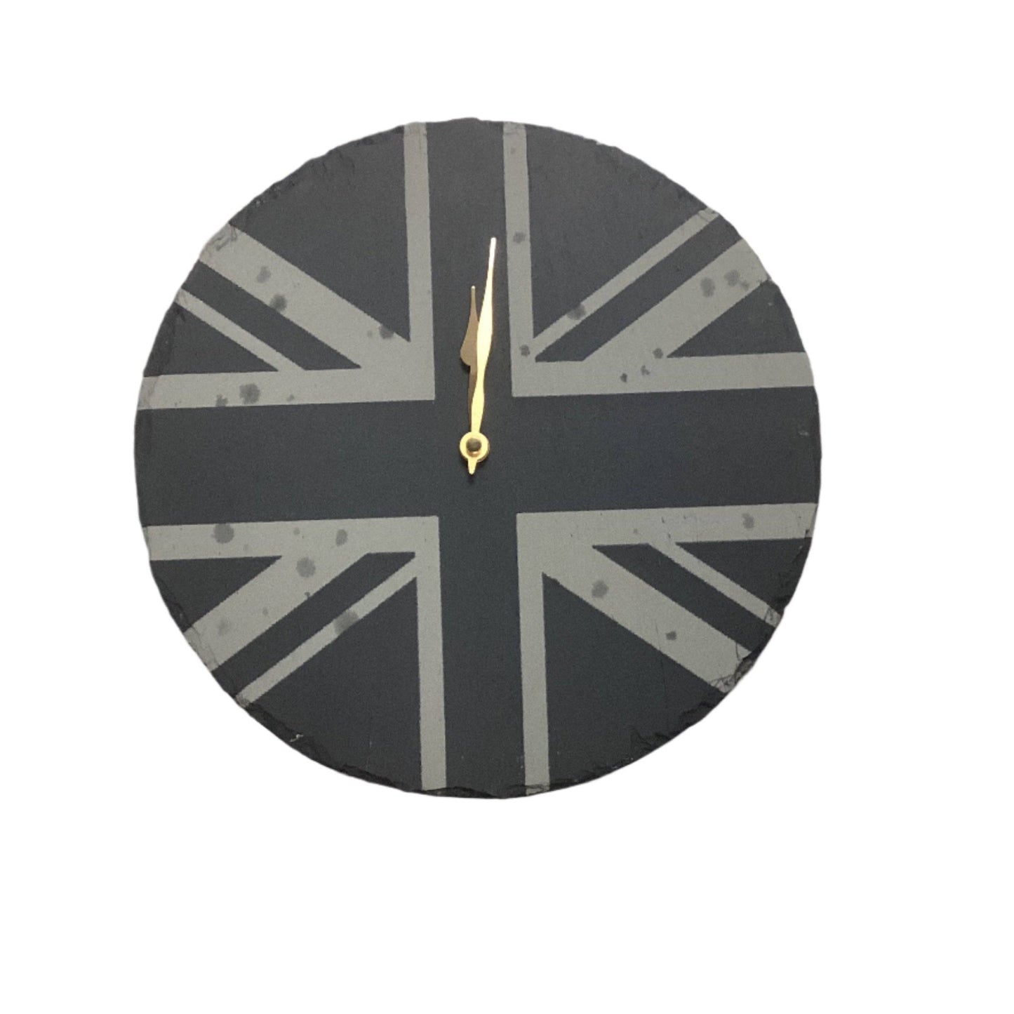 Union Jack Welsh slate clock
