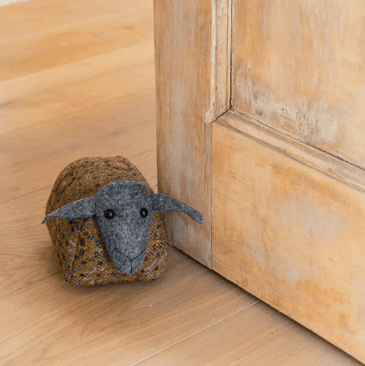Vintage rose mead doorstop