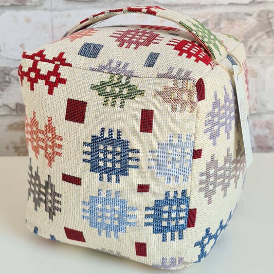 Welsh Blanket Tapestry Cotton Door Stop|Gifts of Wales