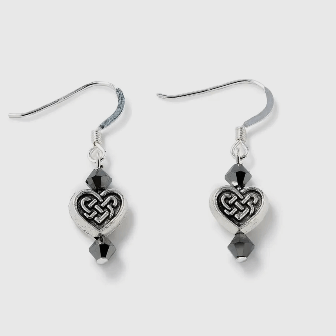 Welsh love-knot earrings