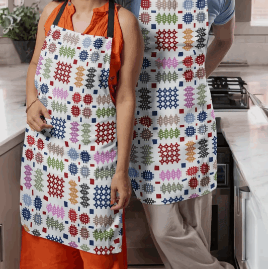 Welsh tapestry apron