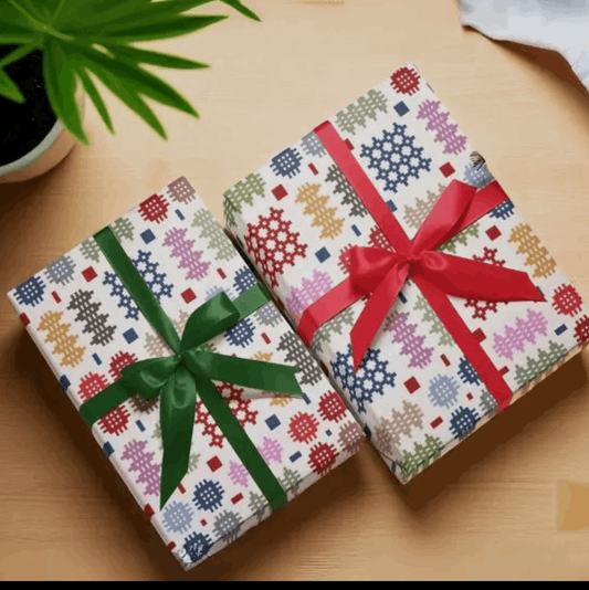 Welsh tapestry wrapping paper