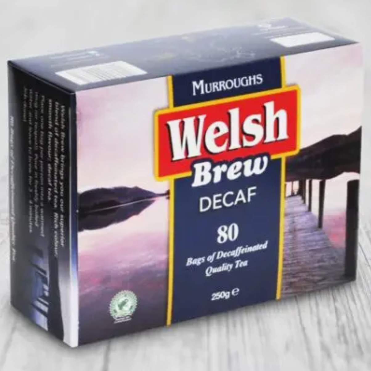 Welsh brew decaffeinated tea bags 