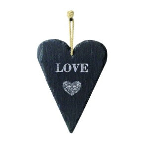 Welsh slate heart | Love | Gifts of Wales