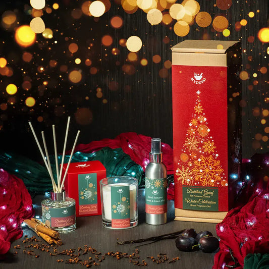 Winter celebration home gift set