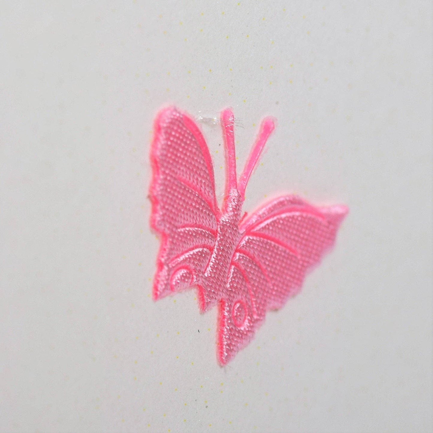 Welsh Friend Birthday Card, Penblwydd Hapus, Pink, fabric butterfly embellished - Gifts of Wales