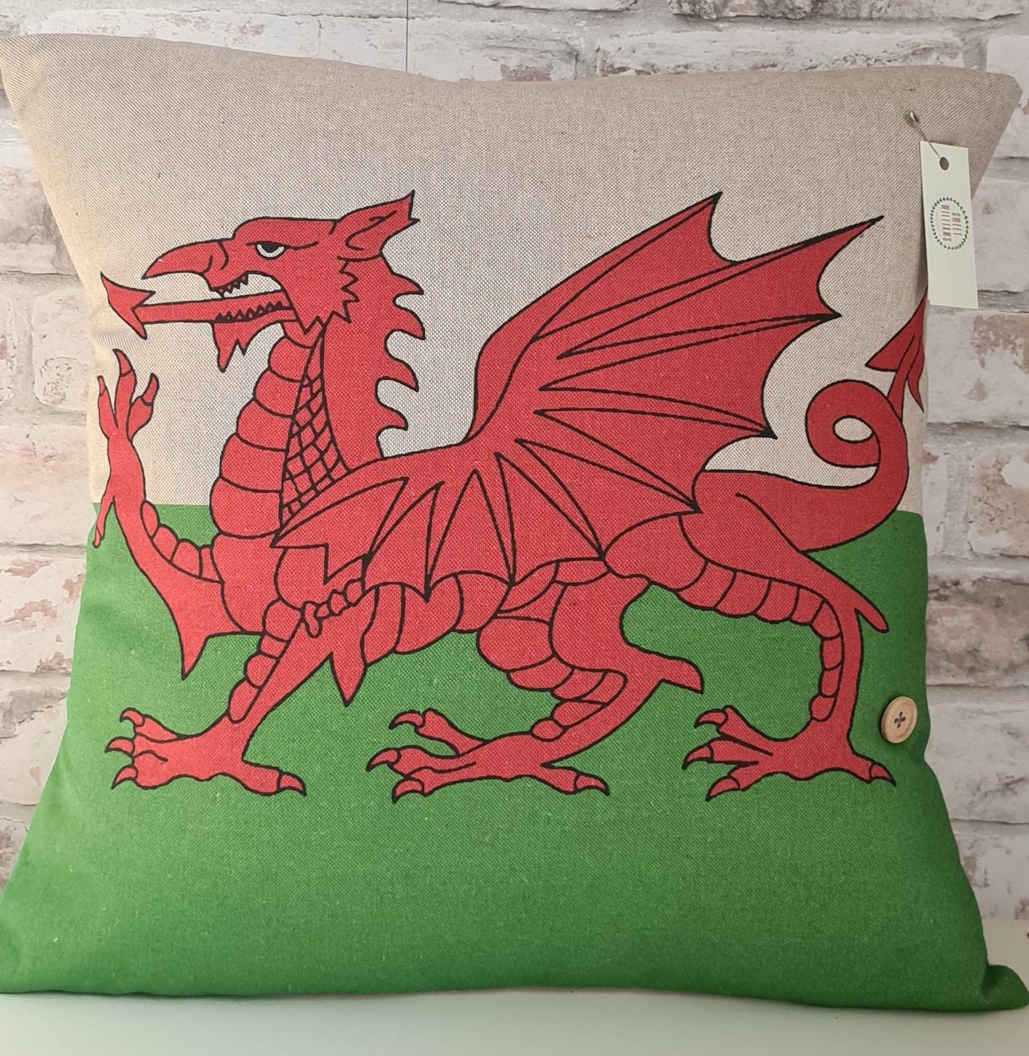 Dragon pint cushion 