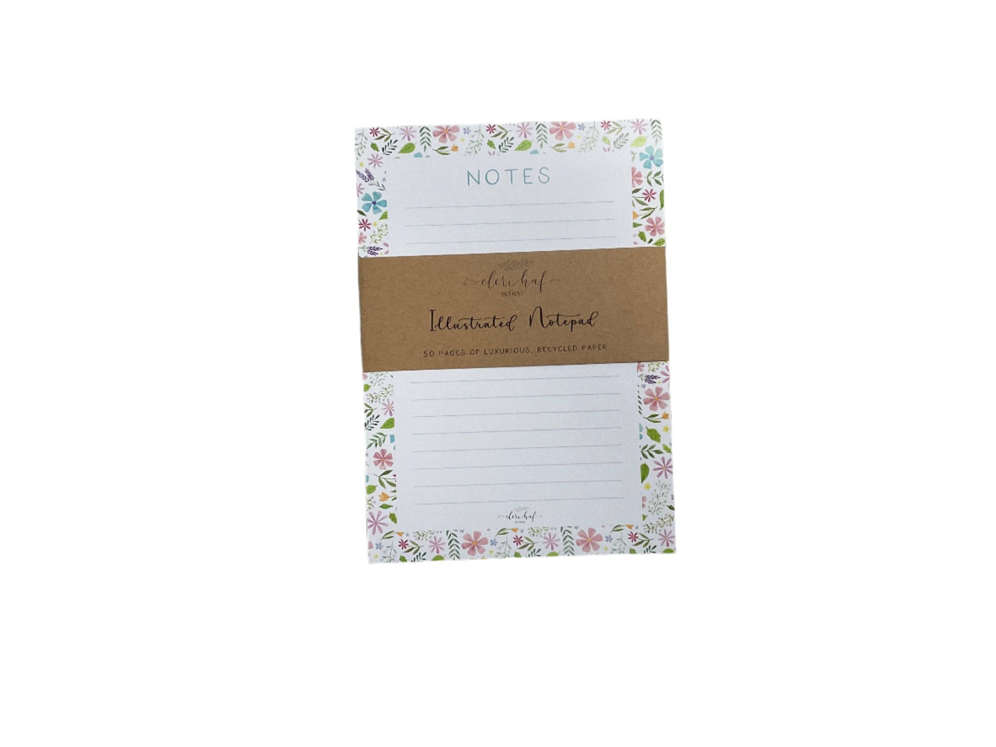 Floral notepad 