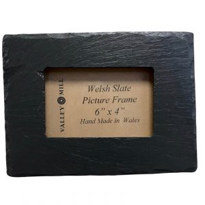 Welsh slate photo frame