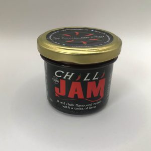 Red chilli and lime jam
