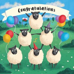 Woolies congratulations card