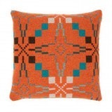 Melin Tregwynt vintage star copper cushion