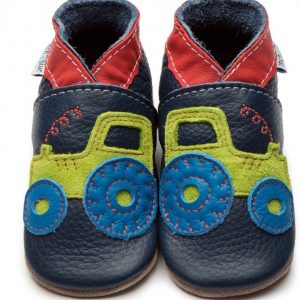 Tractor baby shoes