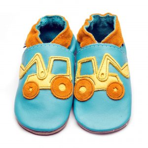 Digger baby shoes
